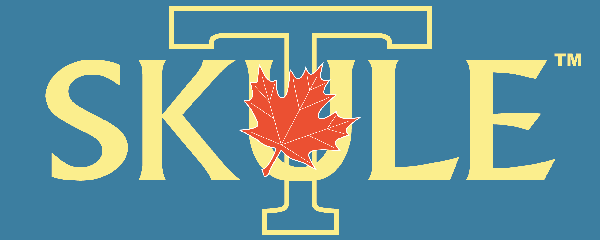 Skule Logo Gold on Blue